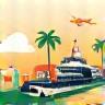 Icon representing travel